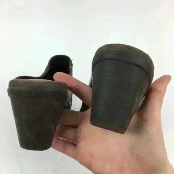 Earth Origins Heels Size 7 Layla Leather Mules - Picture 7 of 9